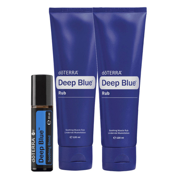 Deep Blue Kit von doTERRA (Deep Blue Set) - 3-teilig
