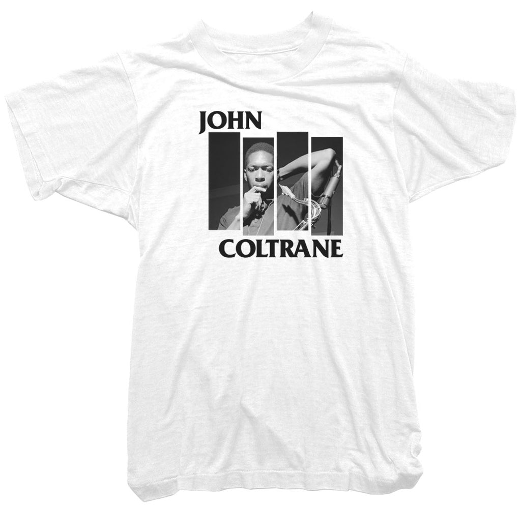 John Coltrane T-Shirt. John Coltrane Flag tee. John Coltrane Photo
