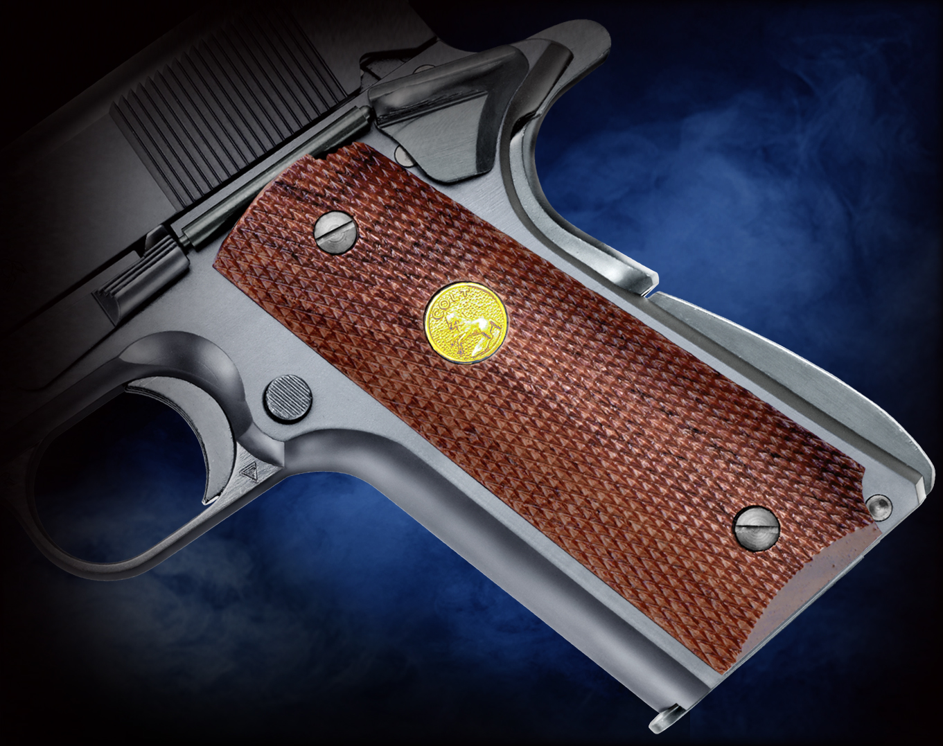 完売】WA【コルト】MkIVシリーズ70 ウッドグリップ付 【WESTERN ARMS】