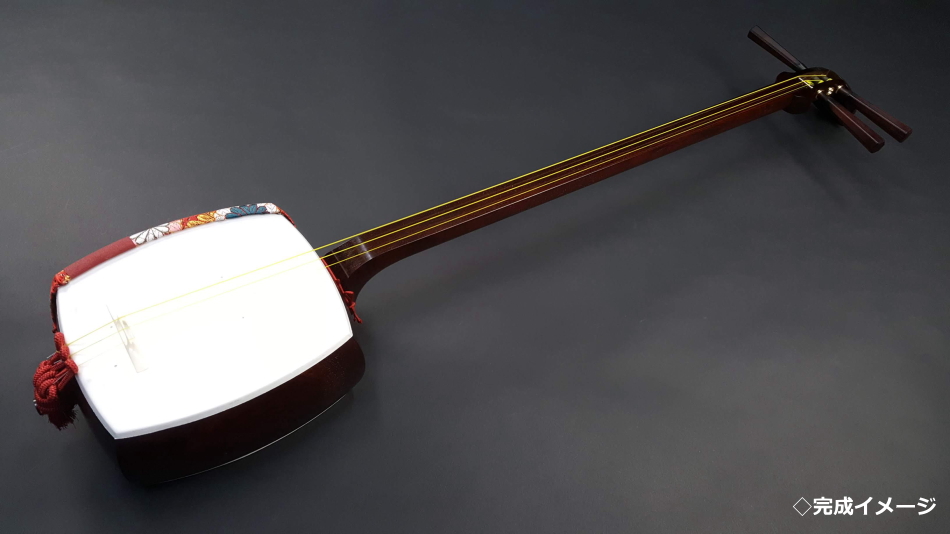 長唄紅木金細三味線 WKS-3204K（中・上級者モデル）