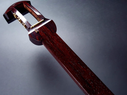 民謡三味線 紅木金細 WKS-3903MK