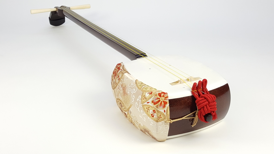 津軽三味線 太棹 ハードケース 付き 美品津軽三味線 太棹 リュック型