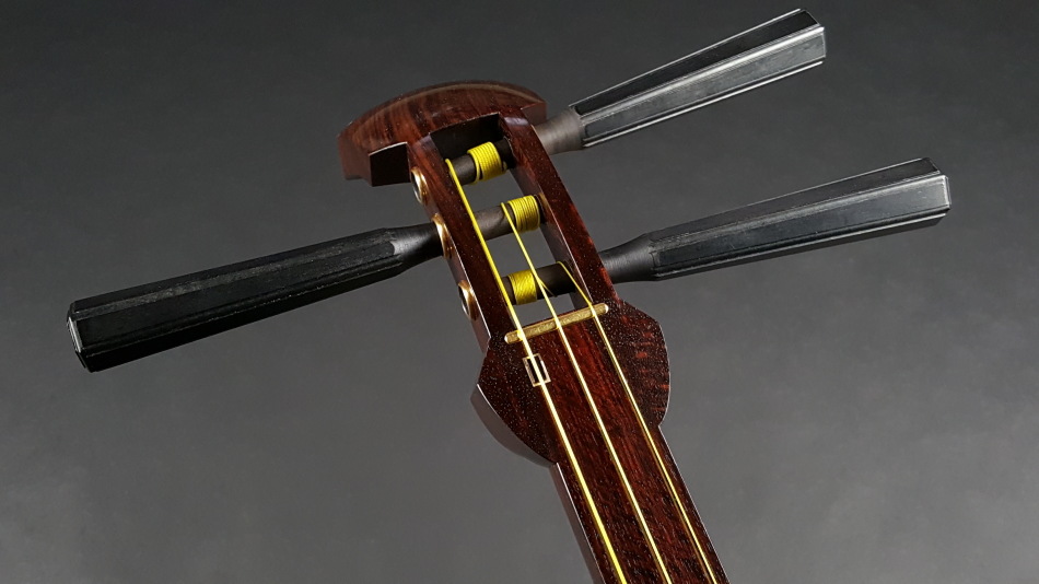 中古三味線】民謡金細三味線・短棹2寸短（完成品）【和楽器市場】