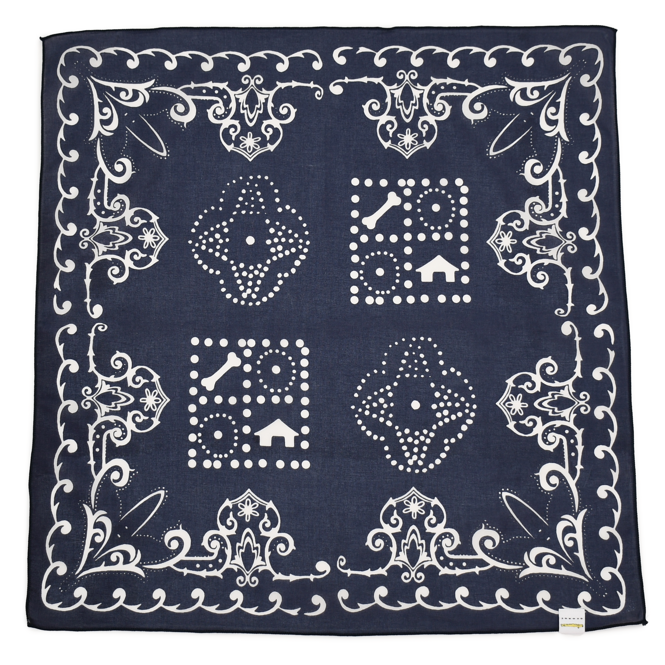 Wag Mall / GE DOG HOUSE バンダナ／ネイビー