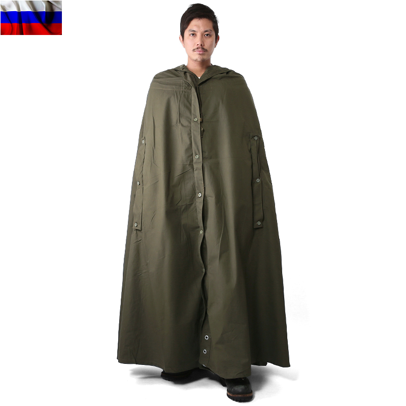 ロシア軍 実物 ポンチョ 雨具 タープ パラトカ VSR迷彩 ロシア軍 実物