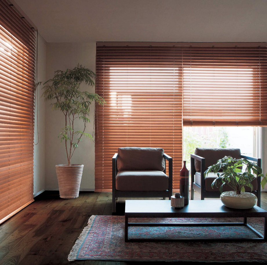 ニチベイ 【ポポラ バンブーブラインド ワンコントロール式