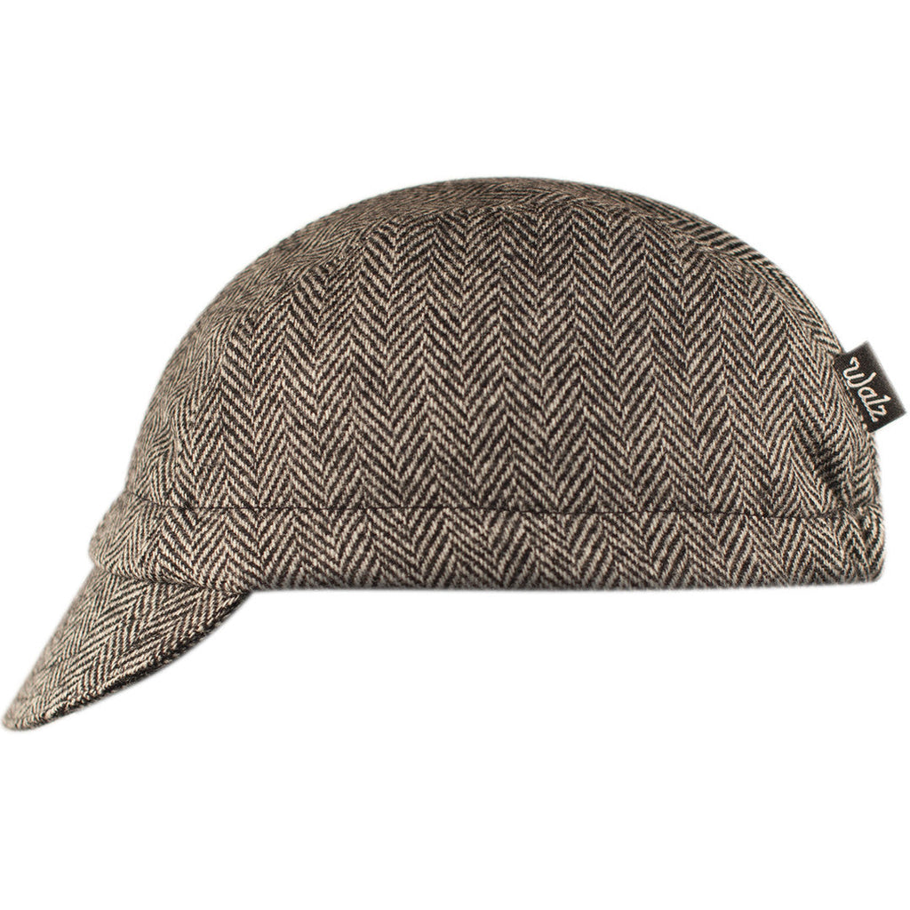 Black Herringbone/Cardinal Wool 3-Panel – Walz Caps - Superior