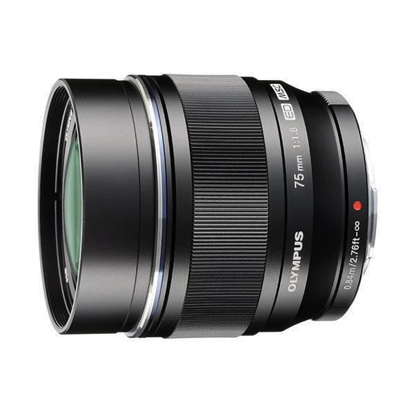 OM SYSTEM M.Zuiko Digital ED 75mm f1.8 Lens - Black | Wex Photo Video
