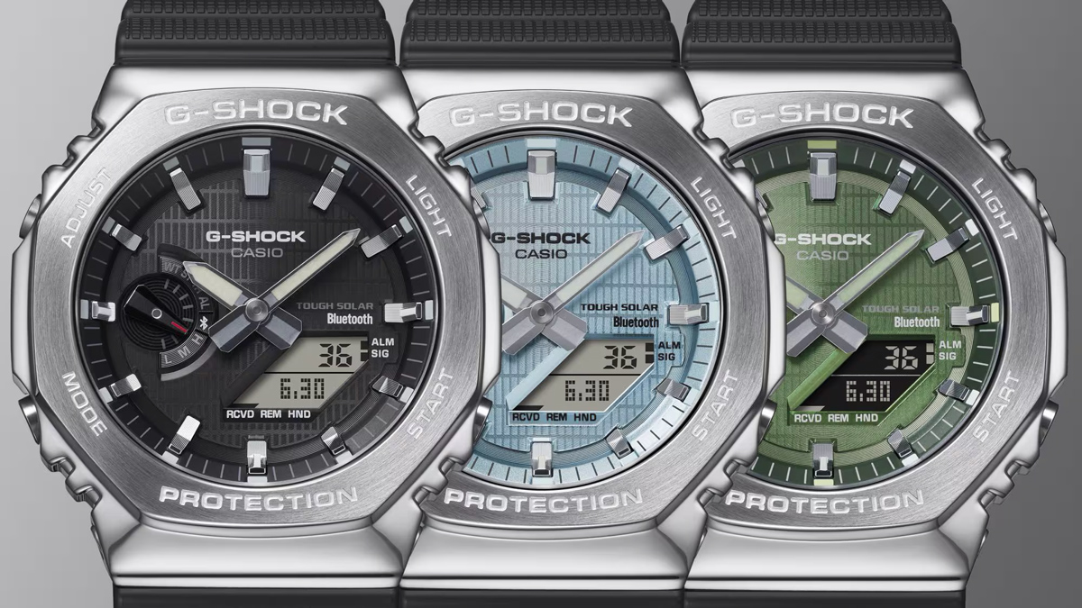 CASIO G-SHOCK GBM-2100-1AJF メタルカシオークカスタム CASIO G-SHOCK