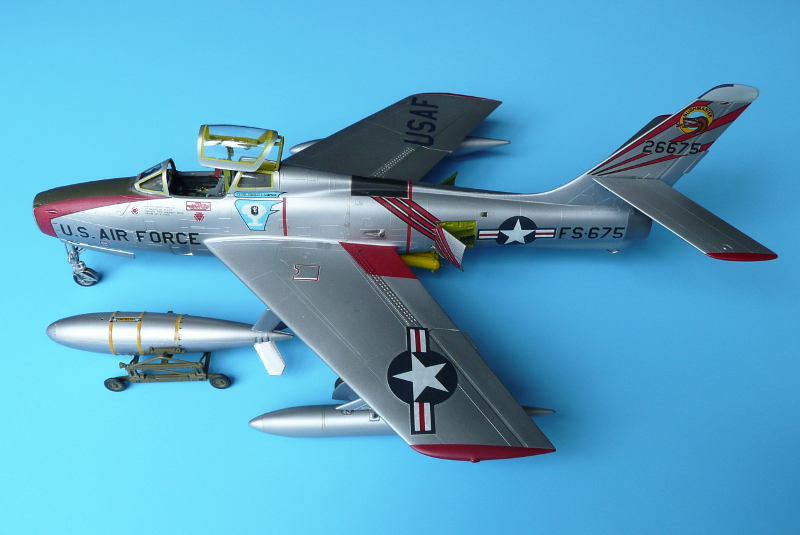 Republic F-84F “Thunderstreak”（Monogram 1/48）＞特集 ジェット戦闘
