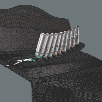 Belt A Deep 1 socket set, 1/4