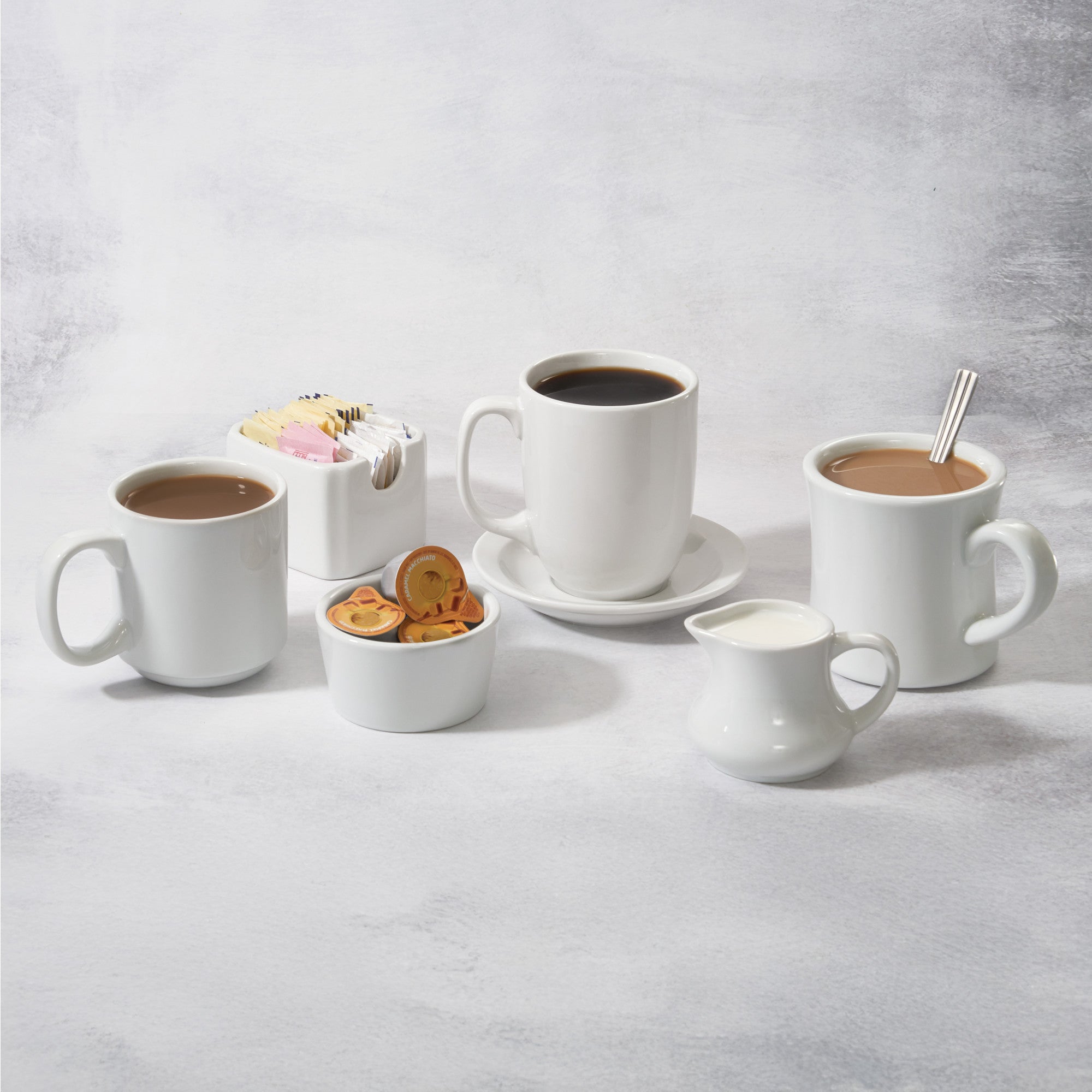 SMC-15 - Sipstyle Mug, 15 oz. White Porcelain, 24 Pieces/Case – Winco