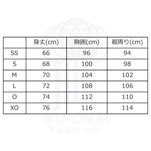 ウインザーオンラインショップヨネックス ゲームシャツ （ 10601-011