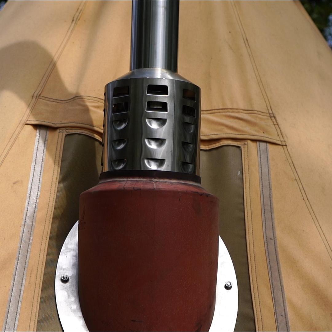 Winnerwell® Triple-wall Heat Protector Chimney | Safety Chimney