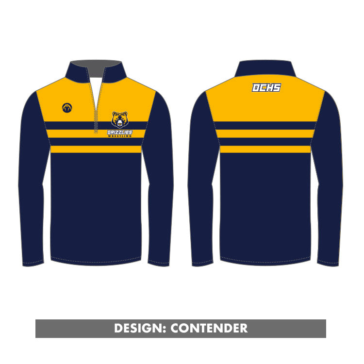 Wrestling 1/4 Zip Jacket | Custom Wrestling Warm-ups – WrestlingMart