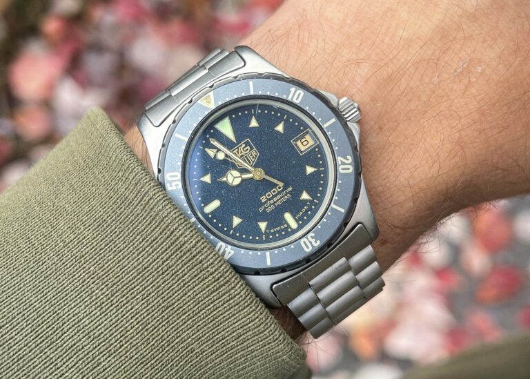 Quartz is Cool: The Appeal of the Tag Heuer 2000 - The Wrist Whisperer