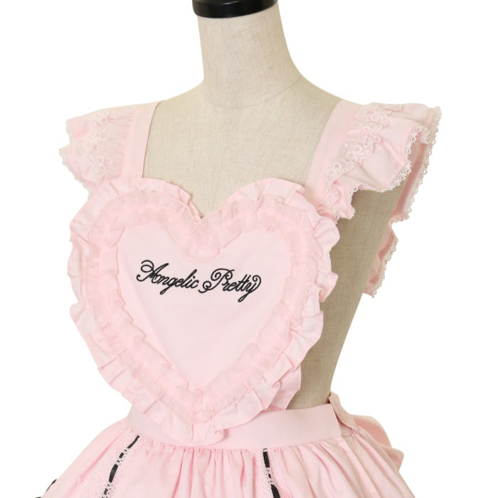 レア angelicpretty ハート型エプロン レア angelicpretty ハート型