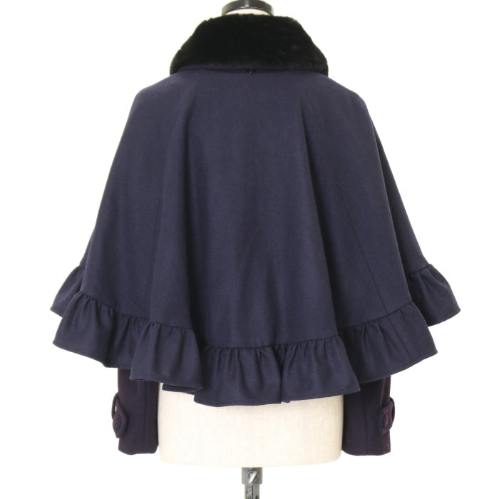 USED】【Mサイズ】Gretel ショートケープコート | Sheglit Wunderwelt