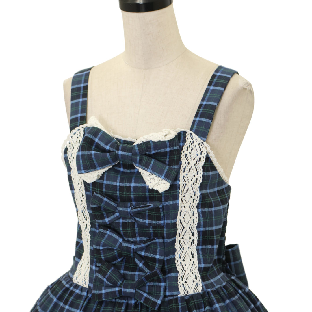 USED】【axes femme kawaii/Mサイズ】タータンチェックジャンスカ