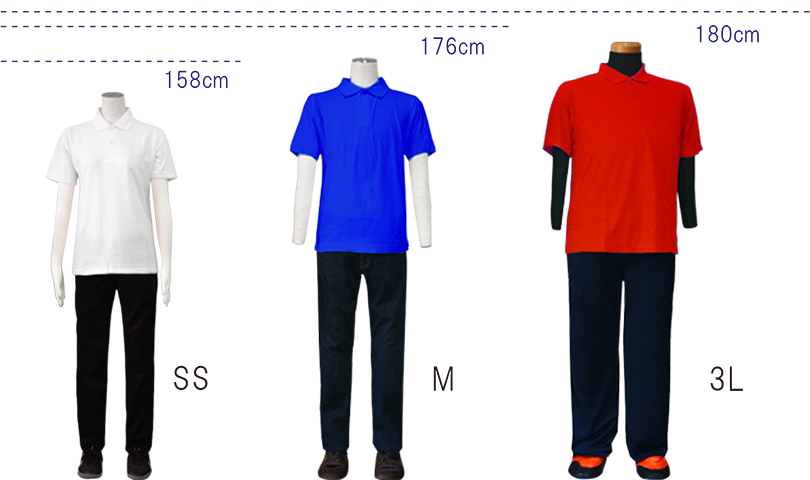 スタッフポロシャツ792円～に名入れプリント。名入れ刺繍・オリジナル