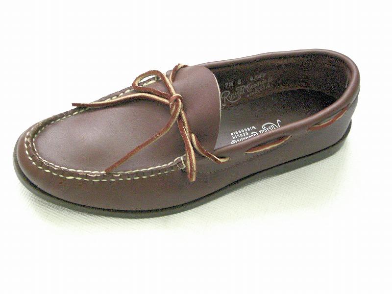 ラッセルモカシン キャンプモカシン ブラウンレザー - EVERGREEN