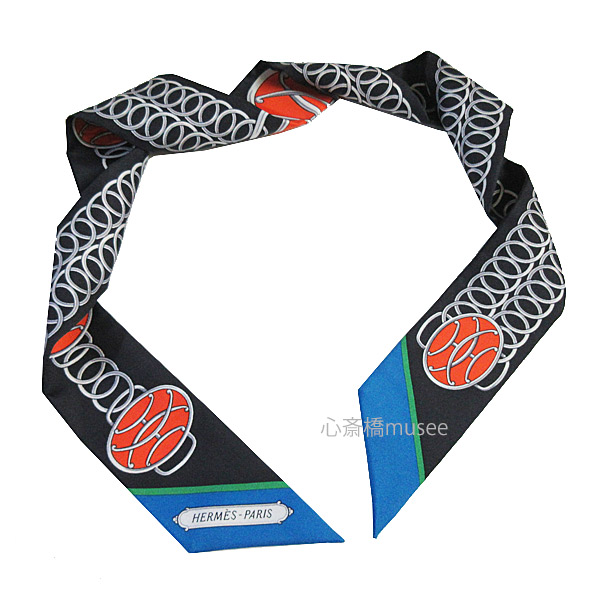 HERMES エルメス ツイロン ツイリー バオバブキャット （2本