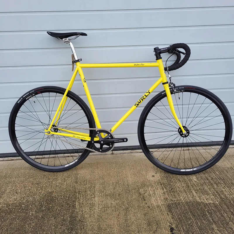 自転車本体 surly steamroller 56 custom paint yellow 自転車本体