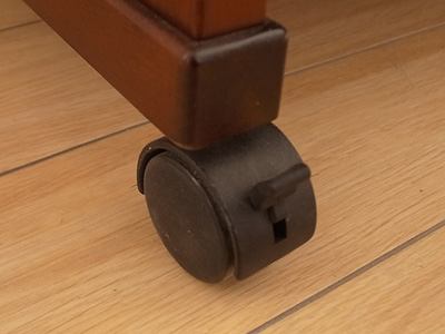 ブックワゴン [大型書籍の収納,傾斜つきの上下棚,キャスター付き,自由