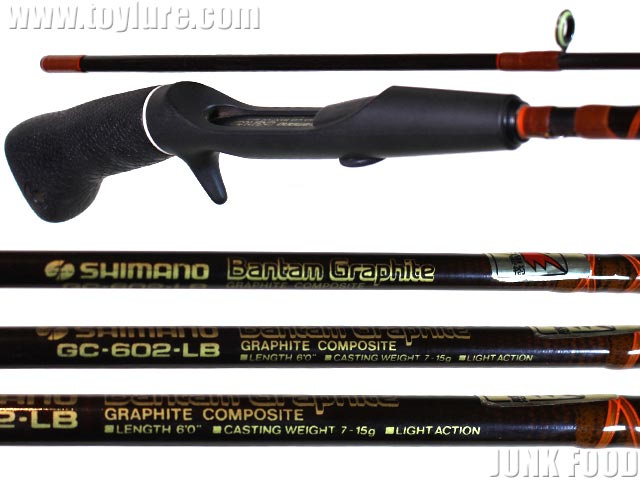 SHIMANO オールドバンタムグラファイトバスロッド GR-602-LB SHIMANO