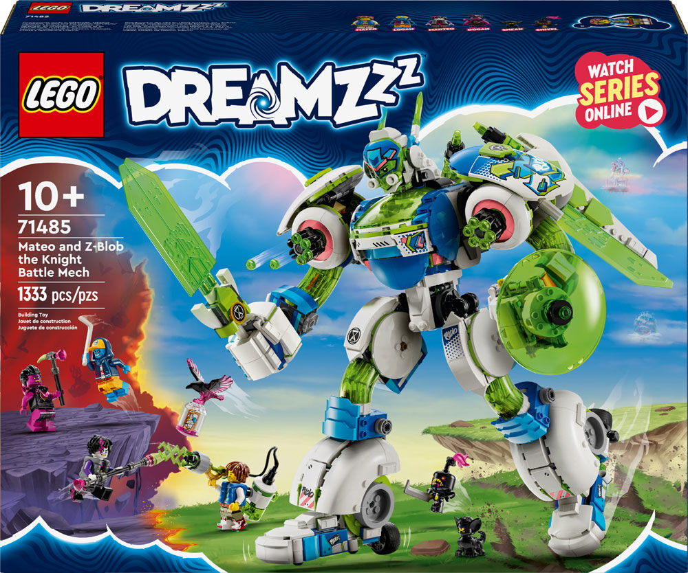 LEGO DREAMZzz Mateo and Z-Blob the Knight Battle Mech Toy