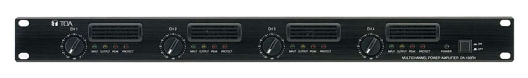 デジタルパワ－アンプ150W×4ch－H (DA-150FH) | TOA株式会社