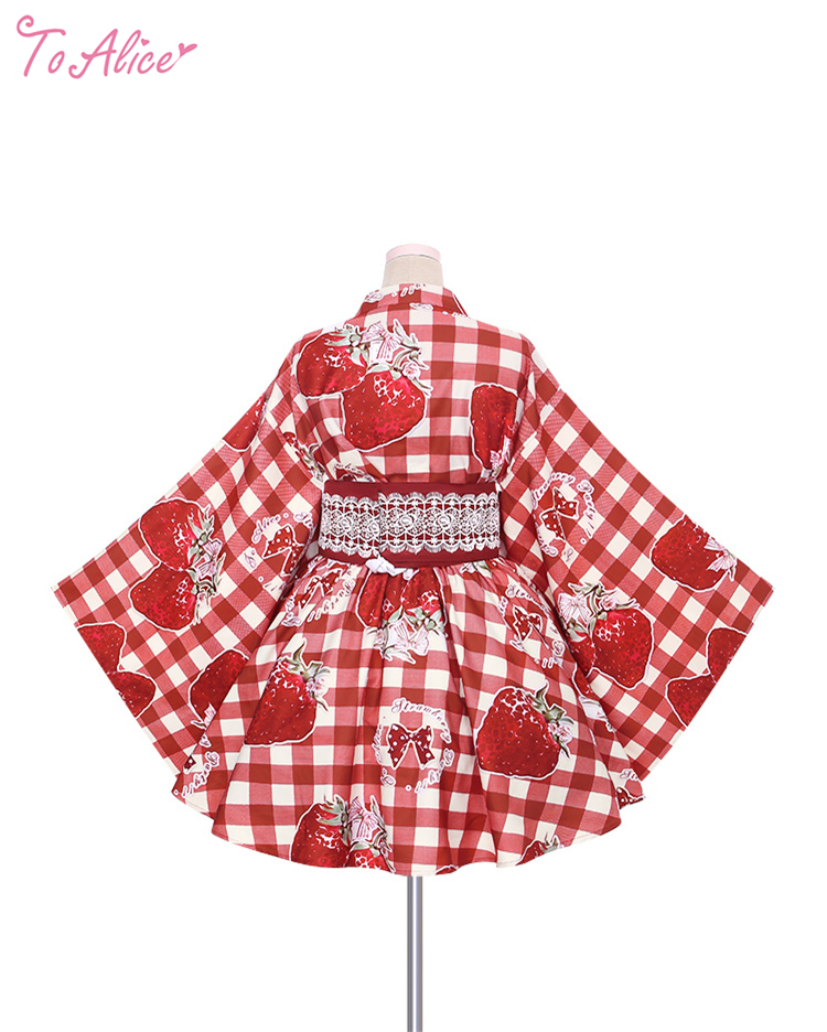 ToAlice】C5130いちご姫浴衣セット - To Alice