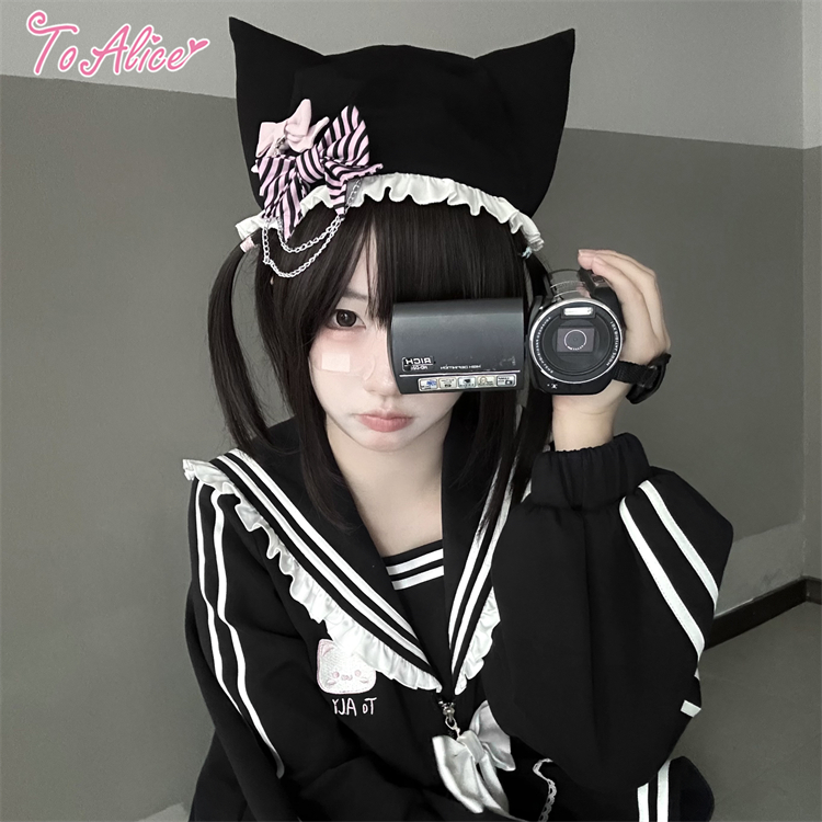 ToAlice】C8586ねこ×セーラージャージワンピース - To Alice