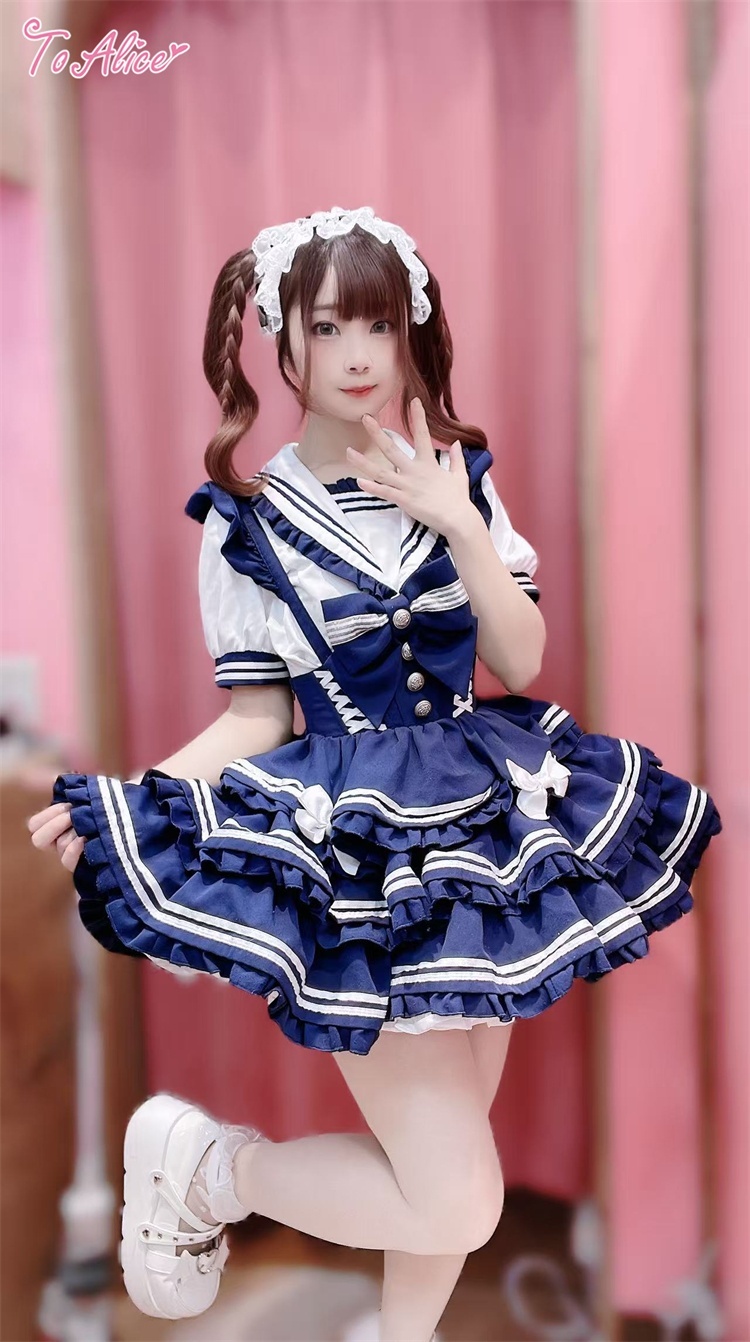 ToAlice】L1530マリンアイドルハイウエストティアードスカート - To Alice