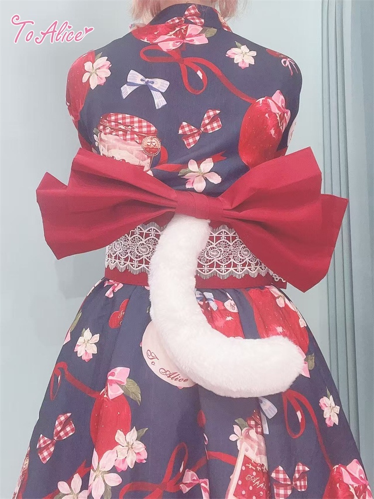 ToAlice】L1012林檎猫姫浴衣セット - To Alice