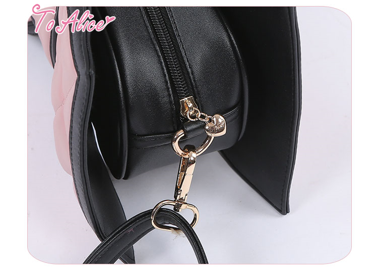 ToAlice】P869パールキルティングビッグリボンバッグ - To Alice