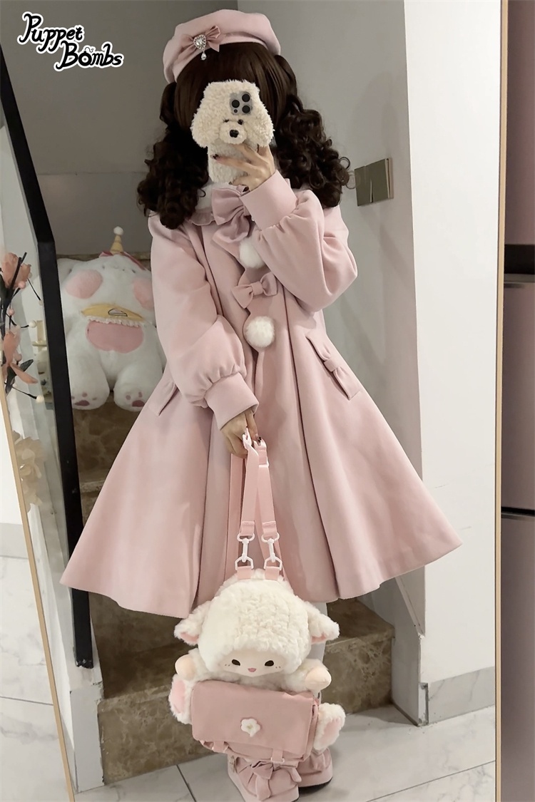 PuppetBombs】QS44 リボン×ファーベレー帽 - To Alice