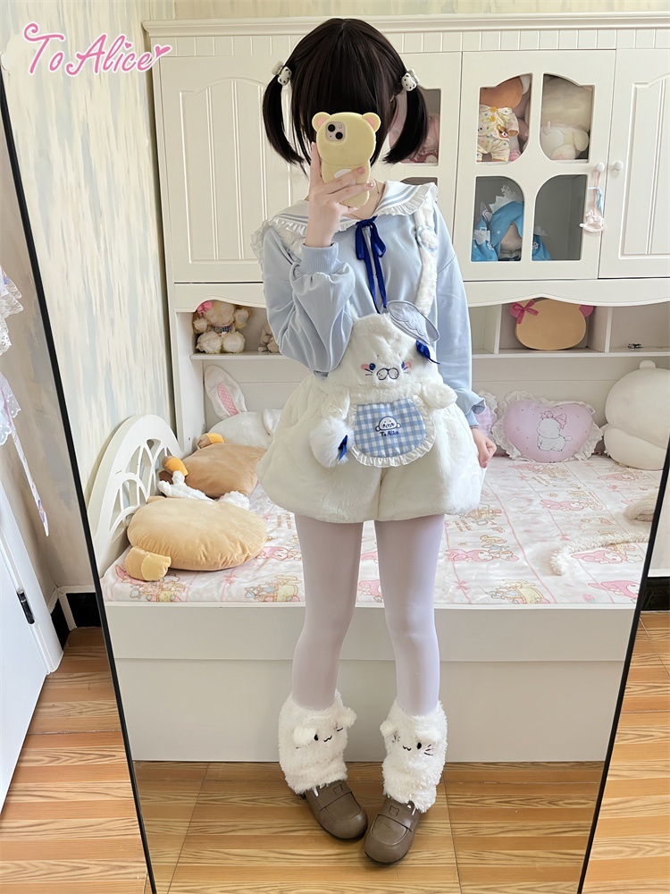ToAlice】C8626もこもこあざらしサロペットパンツ【30％OFF】 - To Alice