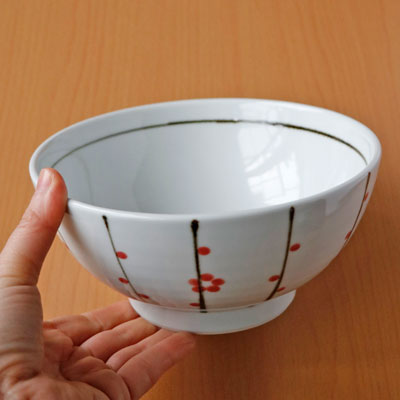 砥部焼の和食器 千山窯の丼鉢 【砥部工房 からくさ】