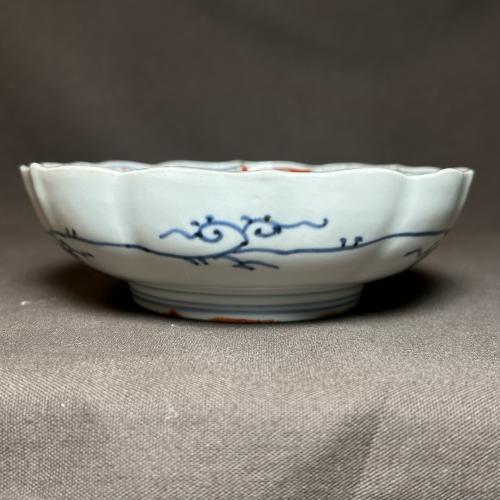 ペガサス図赤絵染付なます皿 /660│埼玉県熊谷市のの骨董品専門店