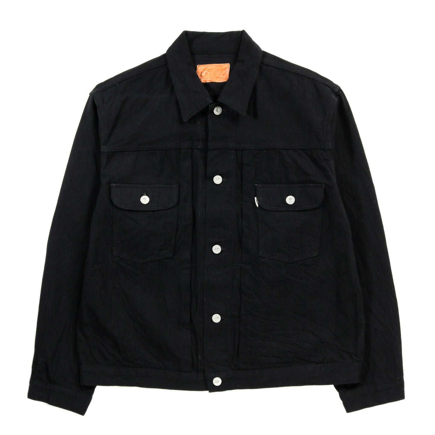 PHIGVEL MAKERS CLASSIC JEAN JACKET BLACK | TODAY CLOTHING