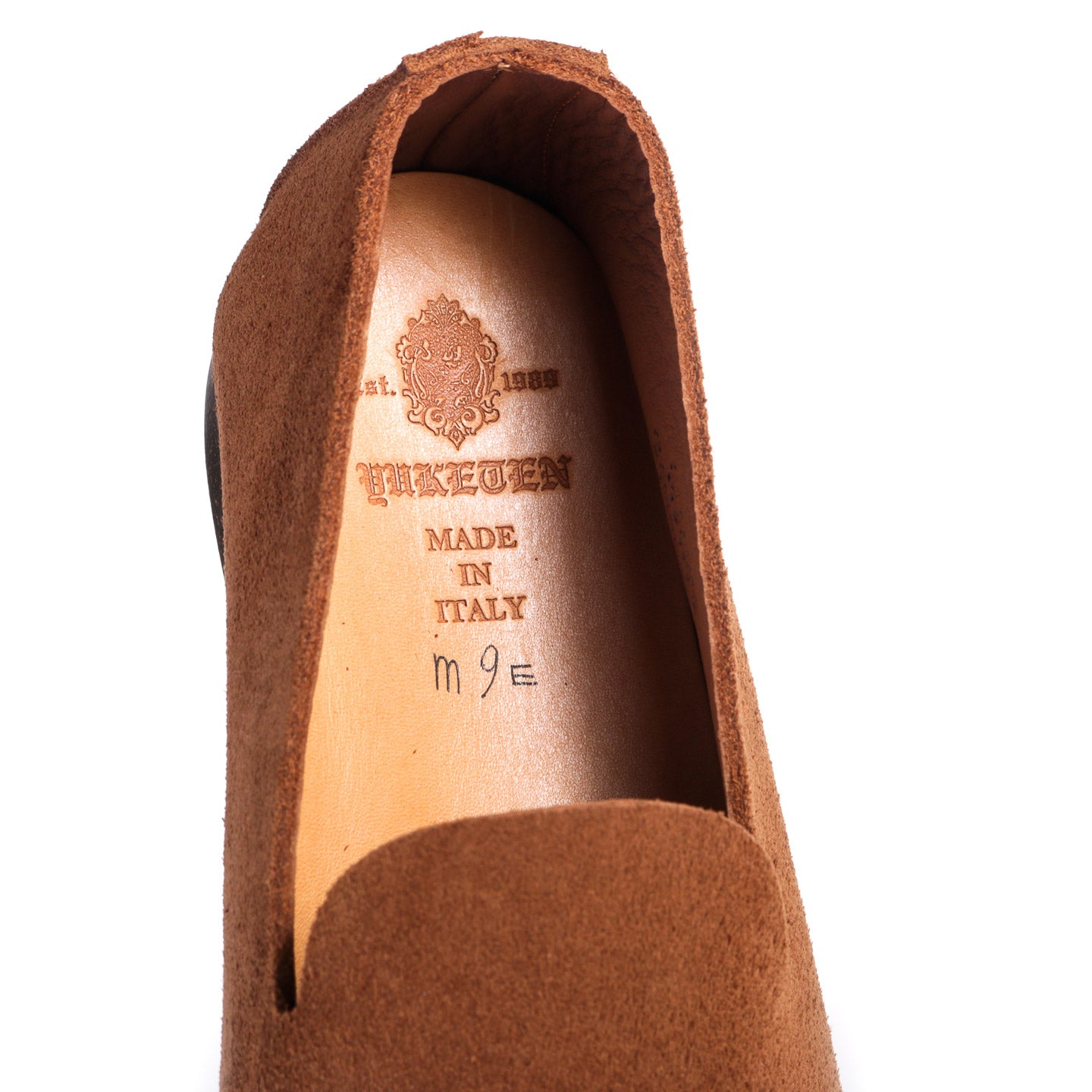 YUKETEN SUEDE SLIP-ON TOSCA SNUFF | TODAY CLOTHING