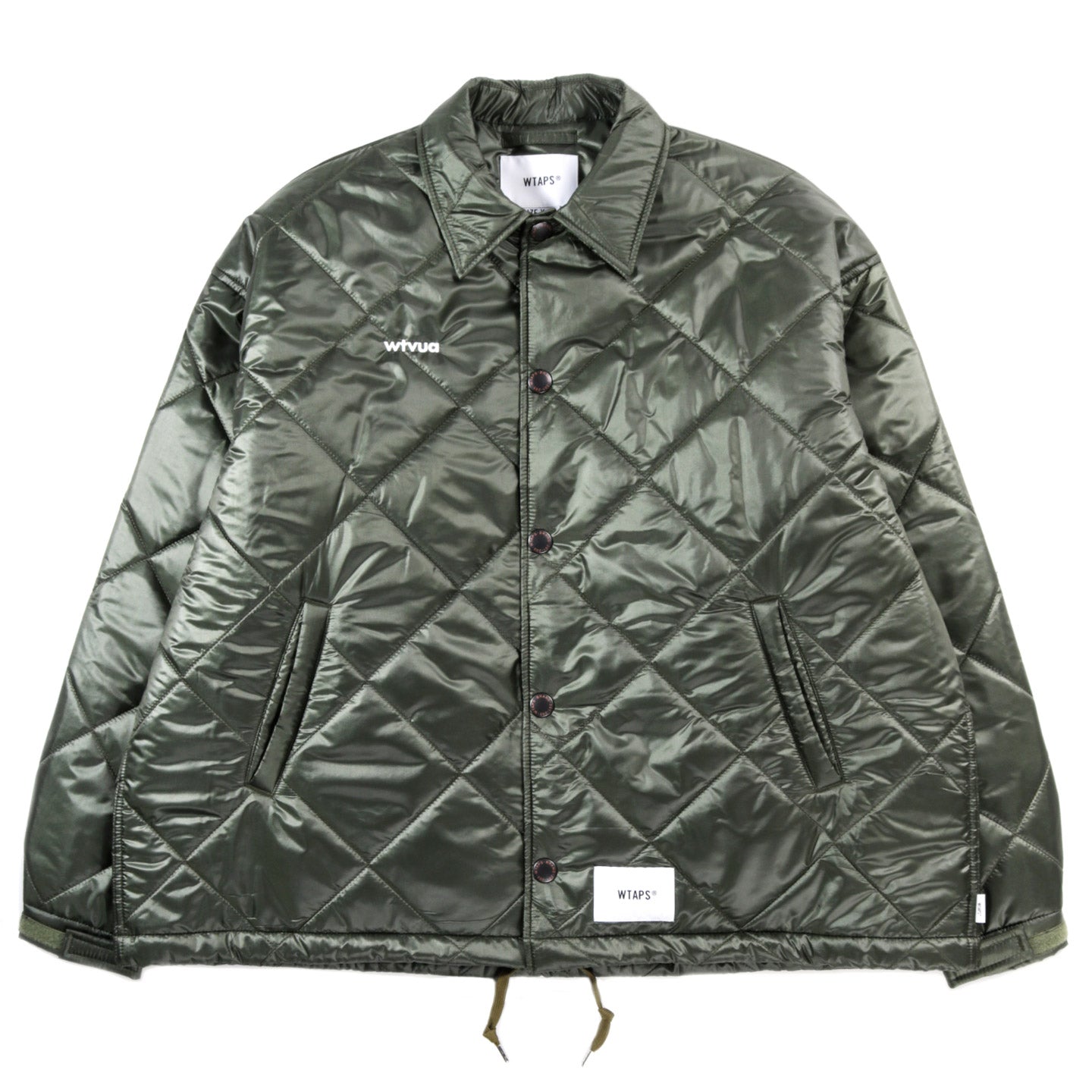 WTAPS QUILTED JACKET OLIVE DRAB | TODAY CLOTHING
