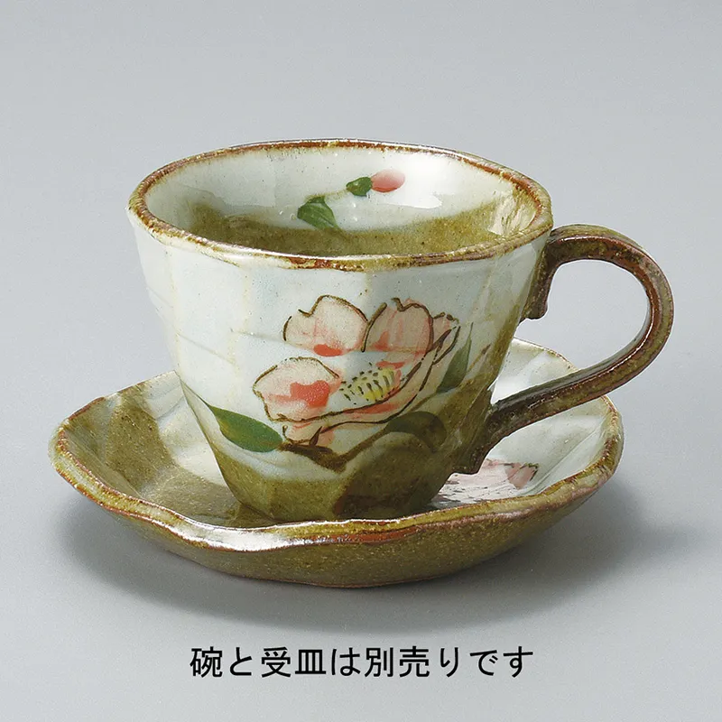 織部舞桜コーヒーカップのみ(和風コーヒーカップ)|食器通販の陶磁庵