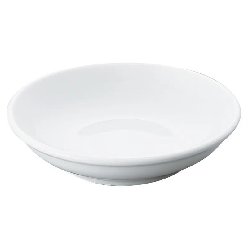 白エトナ20cm(オーバル皿・楕円プレート)|食器通販の陶磁庵