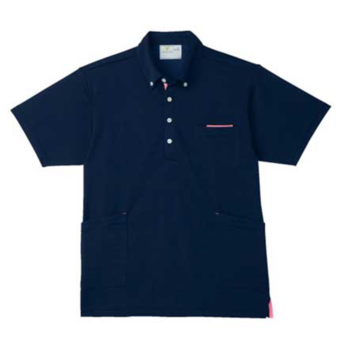 品番： CR156 】 男女兼用 ニットシャツ 介護士 吸汗 速乾 軽量 腰