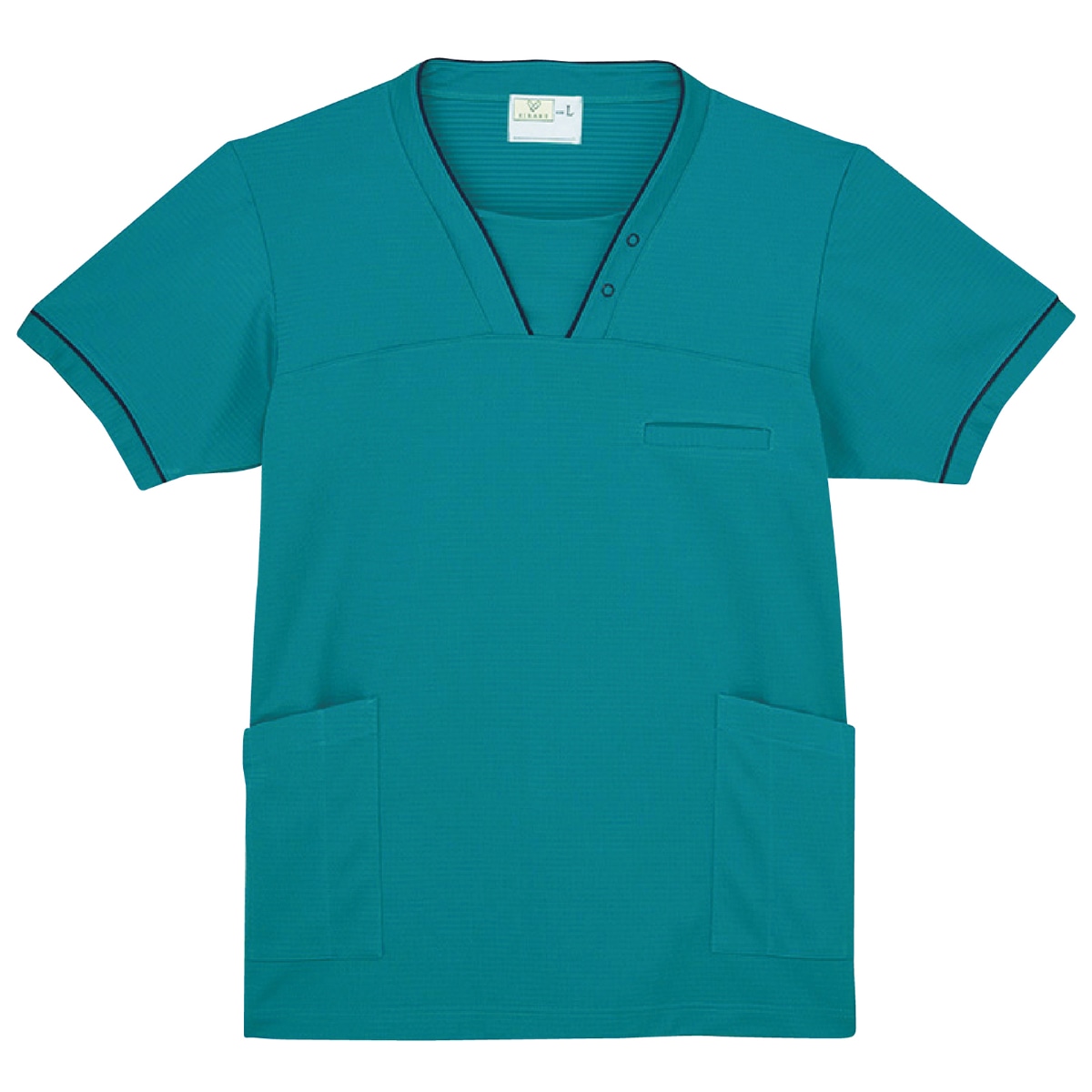 品番： CR216 】 男女兼用 スクラブ 介護士 清涼 快適 屈んでも安心