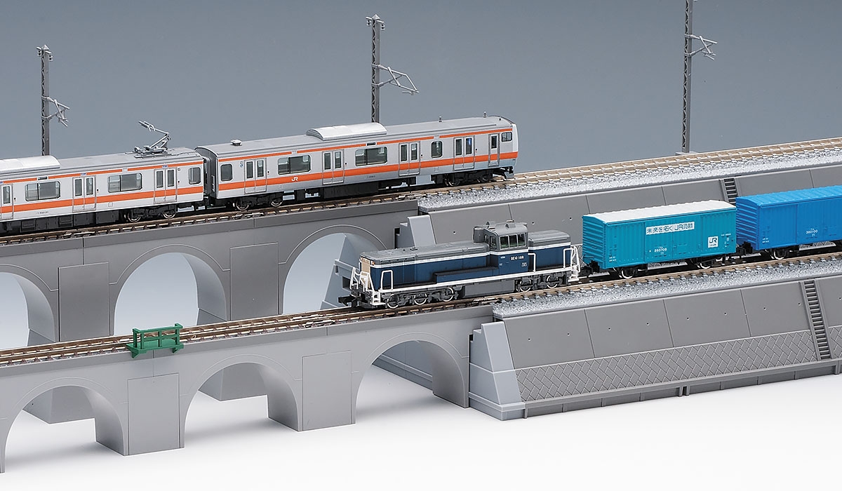 ワイドレール用築堤セット｜製品情報｜製品検索｜鉄道模型 トミックス