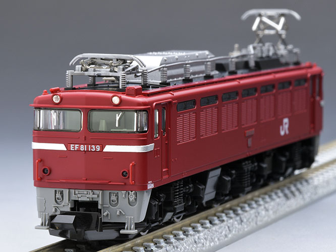 JR EF81形電気機関車(JR東日本仕様・双頭形連結器付) ｜製品情報｜製品