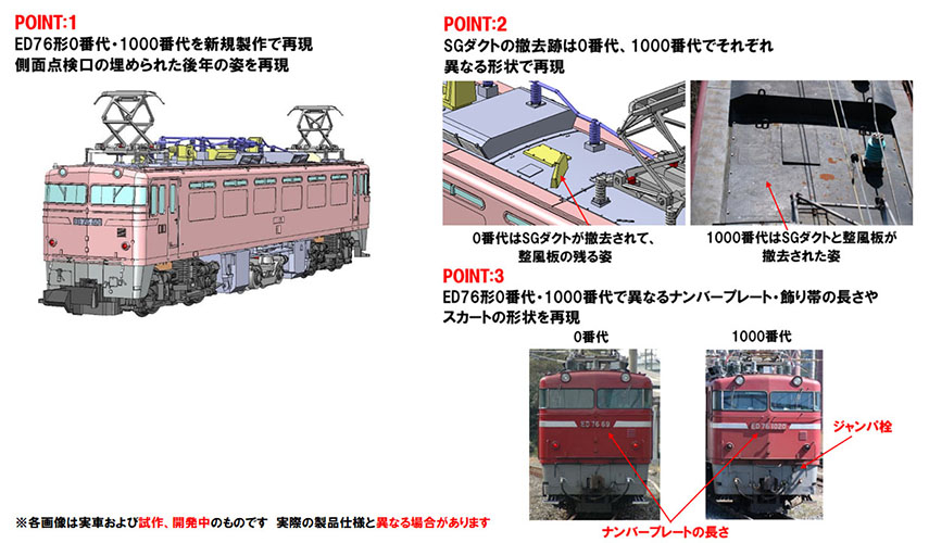 JR ED76-0形電気機関車（後期型・JR九州仕様）｜製品情報｜製品検索
